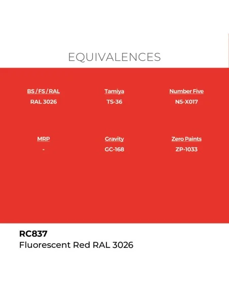 [NO_DESC] Real Colors: Fluorescent Red RAL 3026 17 ml. - AK Interac...