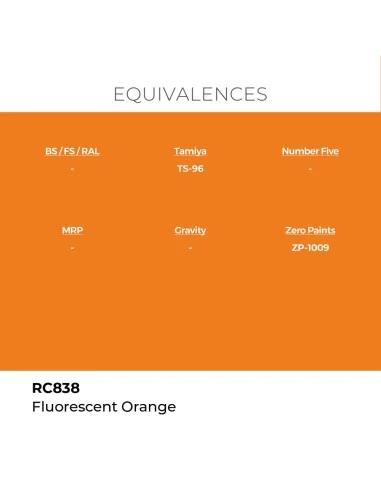 Real Colors: Fluorescent Orange 17 ml. - AK Interactive RC838
