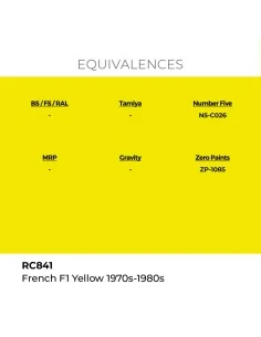 Real Colors: French F1 Yellow 1970s-1980s 17ml. - AK Interactive RC841 2