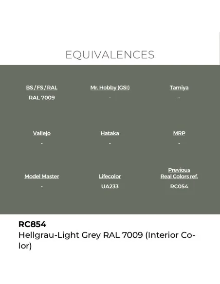 [NO_DESC] Real Colors: Hellgrau-Light Grey RAL 7009 (interior color...