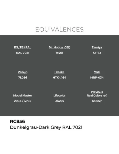 Real Colors: Dunkelgrau-Dark Grey RAL 7021 17 ml. - AK Interactive ...