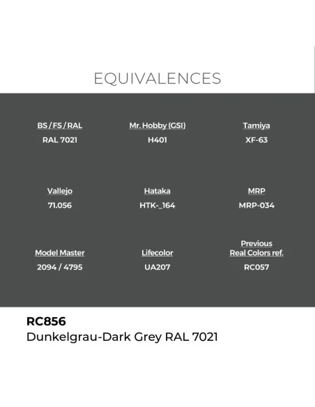 Real Colors: Dunkelgrau-Dark Grey RAL 7021 17 ml. - AK Interactive ...