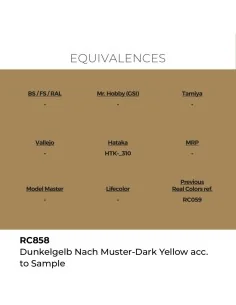 Real Colors: Dunkelgelb Nach Muster-Dark Yellow acc. to Sample - AK... 2