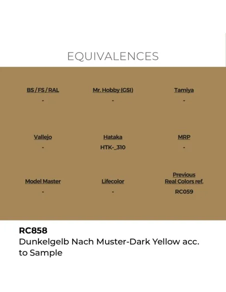 [NO_DESC] Real Colors: Dunkelgelb Nach Muster-Dark Yellow acc. to S...