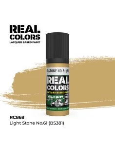 Real Colors: Light Stone No.61 (BS381) 17 ml. - AK Interactive RC868