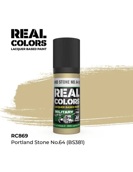 [NO_DESC] Real Colors: Portland Stone No.64 (BS381) 17 ml. - AK Int...