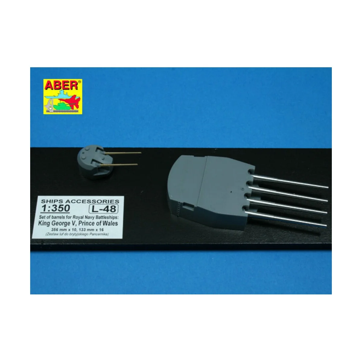 Barrels for King George V - Aber Models RE-350 L48