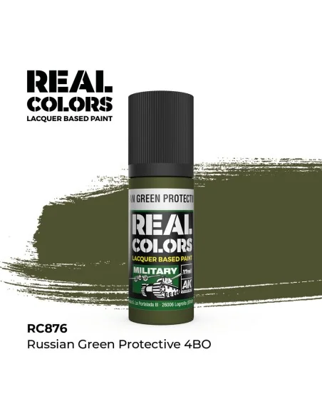 [NO_DESC] Real Colors: Russian Green Protective 4BO 17 ml. - AK Int...