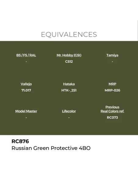 Real Colors: Russian Green Protective 4BO 17 ml. - AK Interactive R...