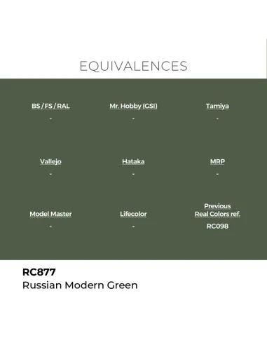 Real Colors: Russian Modern Green 17 ml. - AK Interactive RC877