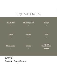 Real Colors: Russian Grey Green 17 ml. - AK Interactive RC879 2