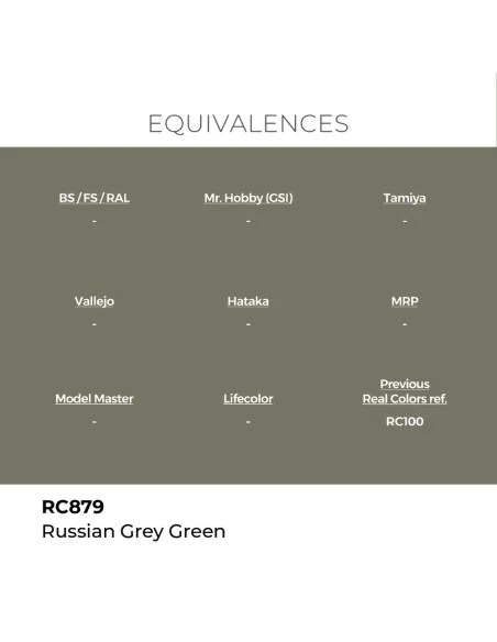 Real Colors: Russian Grey Green 17 ml. - AK Interactive RC879