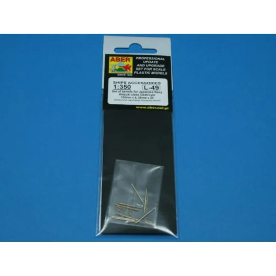Barrels for Akizuki - Aber Models RE-350 L49