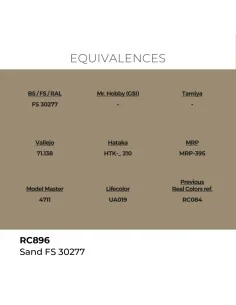Real Colors: Sand FS 30277 17 ml. - AK Interactive RC896 2