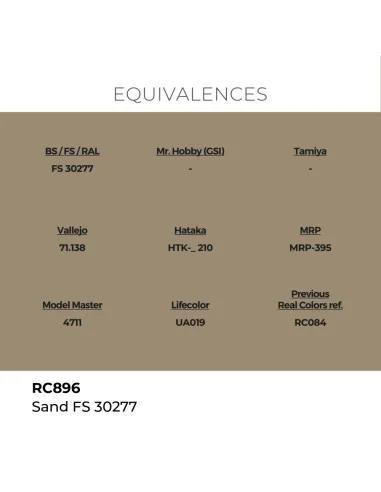 Real Colors: Sand FS 30277 17 ml. - AK Interactive RC896