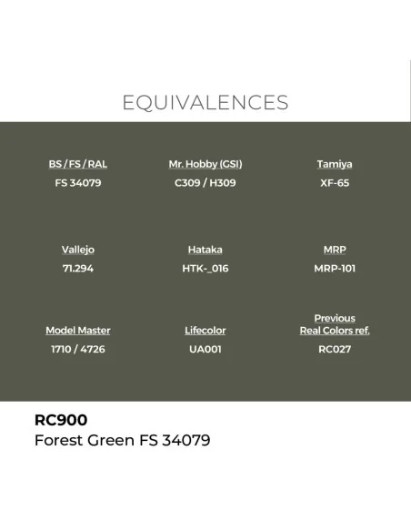 Real Colors: Forest Green FS 34079 17 ml. - AK Interactive RC900