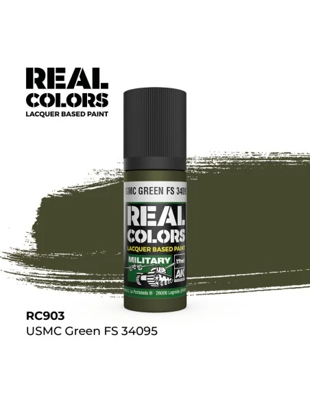 Real Colors: USMC Green FS 34095 17 ml. - AK Interactive RC903