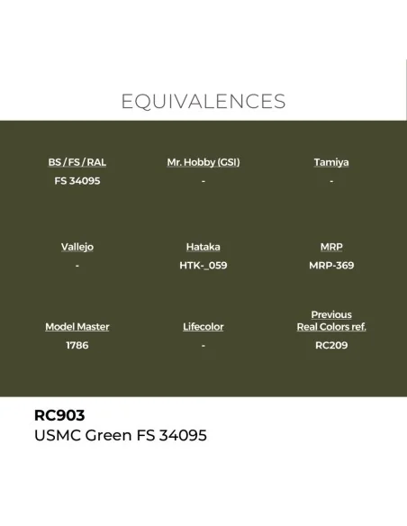 Real Colors: USMC Green FS 34095 17 ml. - AK Interactive RC903