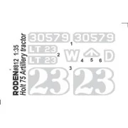 Holt 75 Artillery tractor, 1/35 - Roden 812