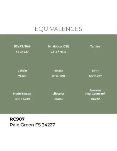 Real Colors: Pale Green FS 34227 17 ml. - AK Interactive RC907