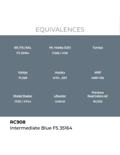 Real Colors: Intermediate Blue FS 35164 17 ml. - AK Interactive RC908 2