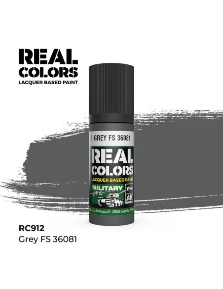Real Colors: Grey FS 36081 17 ml. - AK Interactive RC912