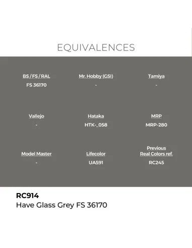 Real Colors: Have Glass Grey FS 36170 17 ml. - AK Interactive RC914