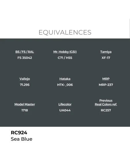 Real Colors: Sea Blue 17 ml. - AK Interactive RC924
