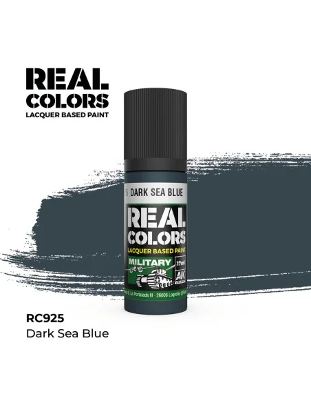 [NO_DESC] Real Colors: Dark Sea Blue 17 ml. - AK Interactive RC925