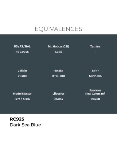 Real Colors: Dark Sea Blue 17 ml. - AK Interactive RC925