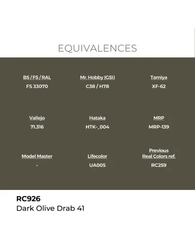 [NO_DESC] Real Colors: Dark Olive Drab 41 17 ml. - AK Interactive R...