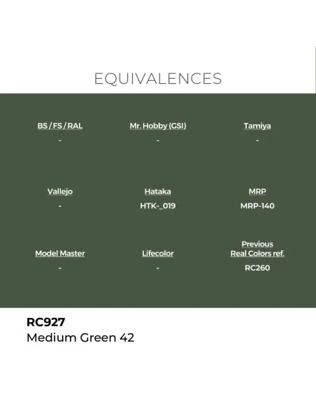 Real Colors: Medium Green 42 17 ml. - AK Interactive RC927
