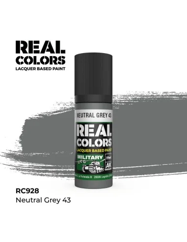 [NO_DESC] Real Colors: Neutral Grey 43 17 ml. - AK Interactive RC928