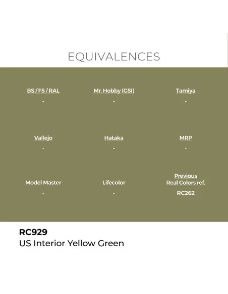 Real Colors: US Interior Yellow Green 17 ml. - AK Interactive RC929