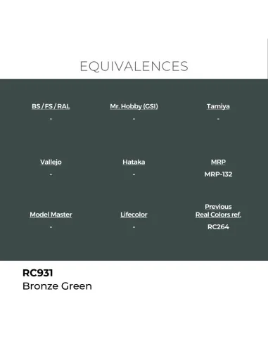 Real Colors: Bronze Green 17 ml. - AK Interactive RC931