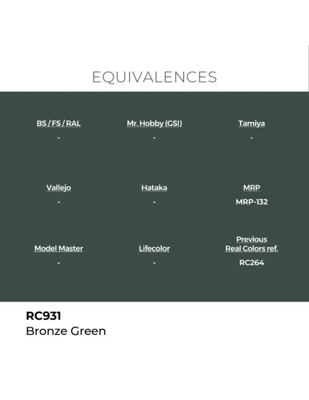 Real Colors: Bronze Green 17 ml. - AK Interactive RC931