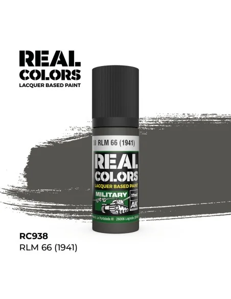 Real Colors: RLM 66 (1941) 17 ml. - AK Interactive RC938