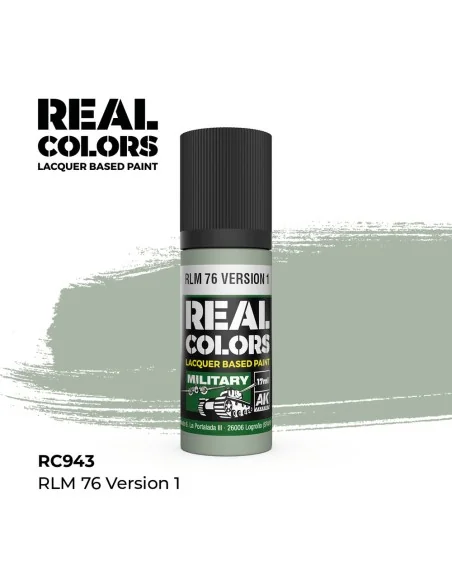 Real Colors: RLM 76 Version 1 17 ml. - AK Interactive RC943