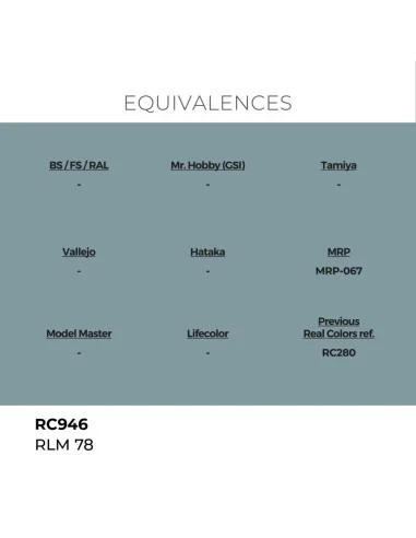 Real Colors: RLM 78 17 ml. - AK Interactive RC946