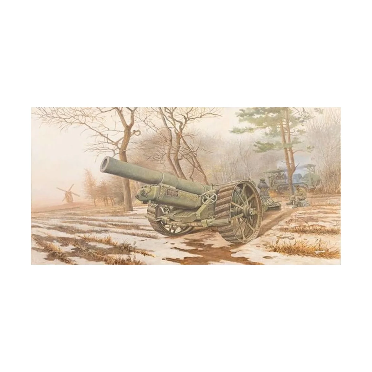 BL 8-inch Howitzer Mk.VI, 1/35 - Roden 813 BL 8-inch Howitzer Mk.VI, 1/35 - Roden 813