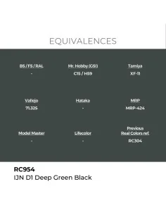 [NO_DESC] Real Colors: IJN D1 Deep Green Black 17 ml. - AK Interact... 2
