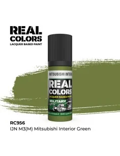 Real Colors: IJN M3 (M) MITSUBISHI Interior Green 17 ml. - AK Inter...