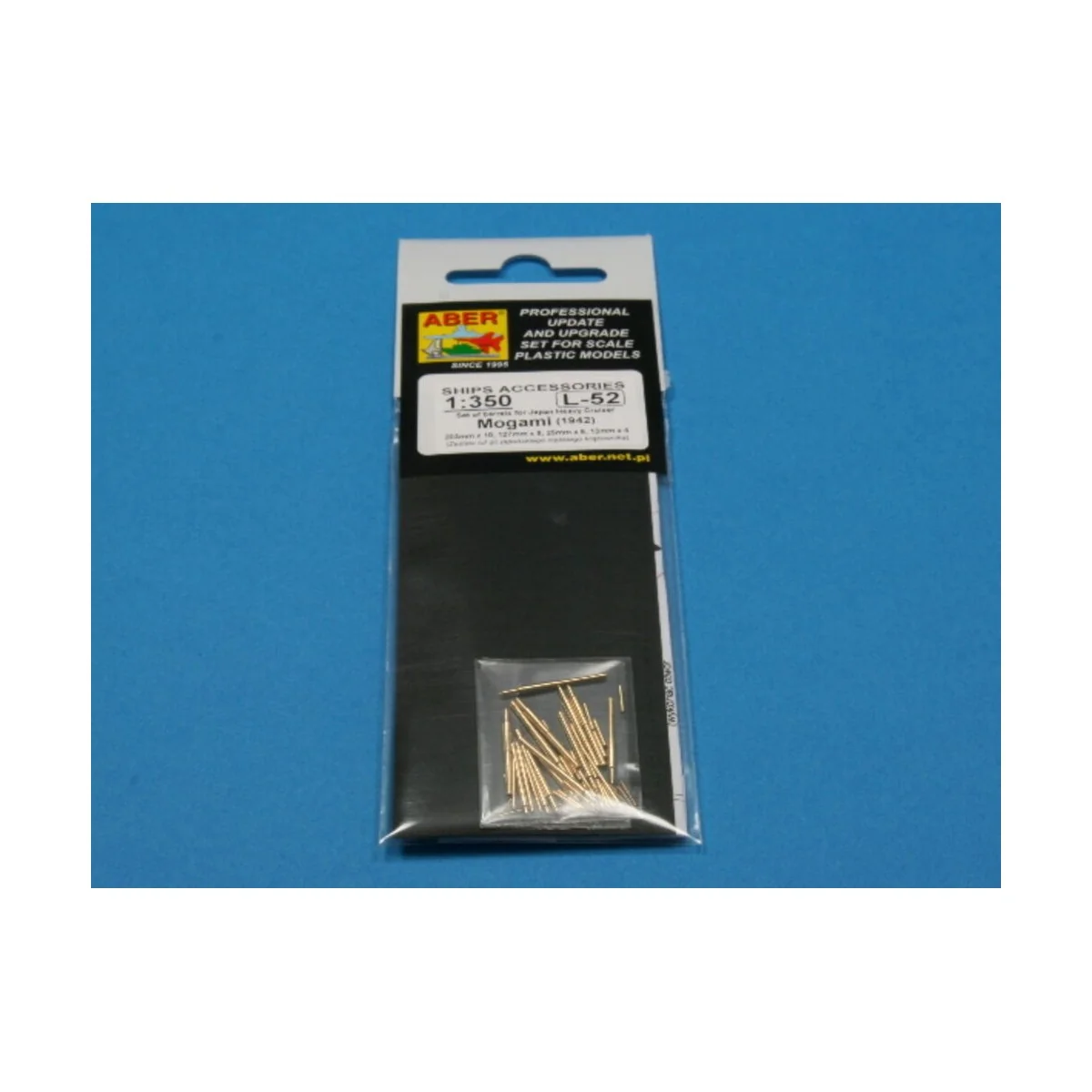 Barrels for Mogami (1942), 1/350 - Aber Models RE-350 L52
