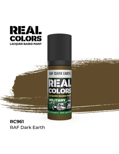 Real Colors: RAF Dark Earth 17 ml. - AK Interactive RC961