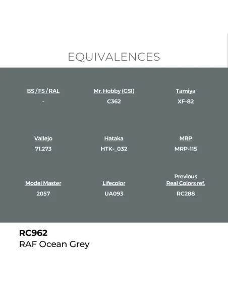 Real Colors: RAF Ocean Grey 17 ml. - AK Interactive RC962