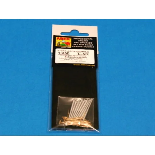Barrels for Scharnhorst(1943), 1/350 - Aber Models RE-350 L53 Barrels for Scharnhorst(1943), 1/350 - Aber Models RE-350 L53