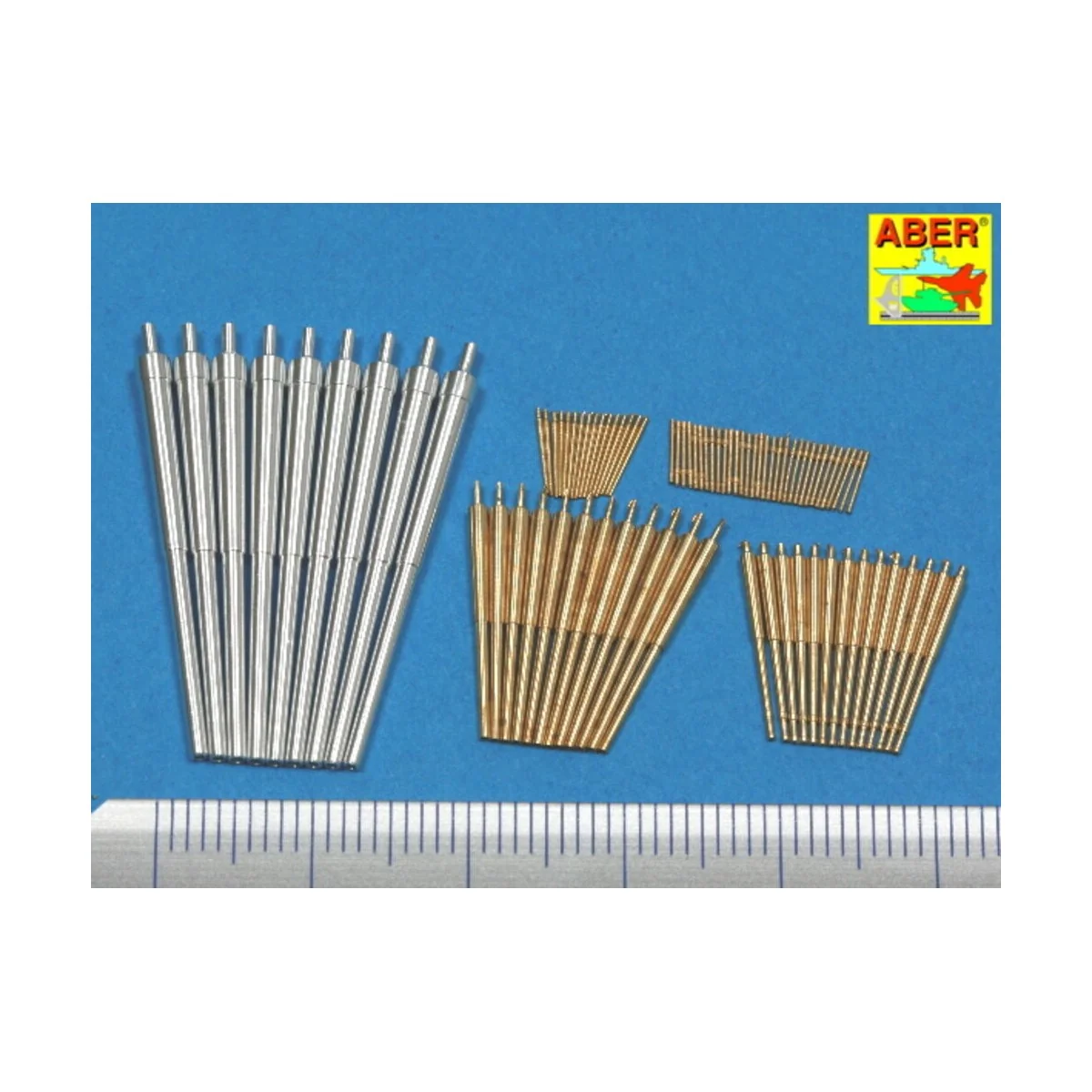 Barrels for Scharnhorst(1943), 1/350 - Aber Models RE-350 L53 Barrels for Scharnhorst(1943), 1/350 - Aber Models RE-350 L53