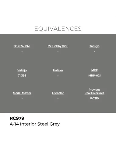 [NO_DESC] Real Colors: A-14 Interior Steel Grey 17 ml. - AK Interac...