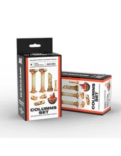 COLUMNS SET WARGAME (RESIN 30-35MM) - AK Interactive AK1363