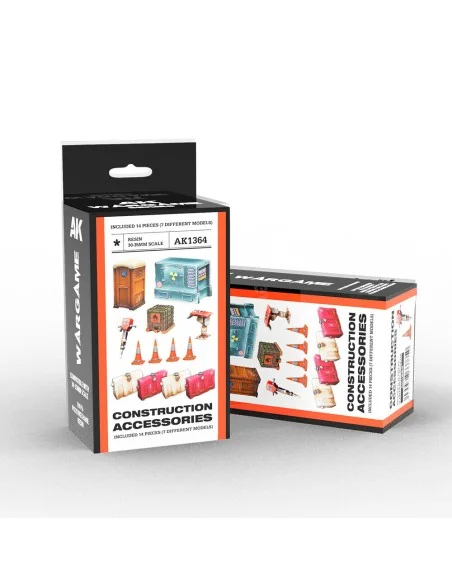 CONSTRUCTION SET WARGAME (RESIN 30-35MM) - AK Interactive AK1364